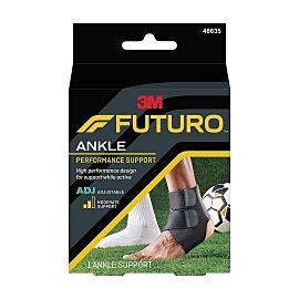 3M Futuro Ankle Support, Left or Right Foot, Black, Adult
