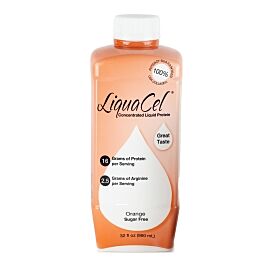 LiquaCel Orange Oral Protein Supplement, 32 oz. Bottle
