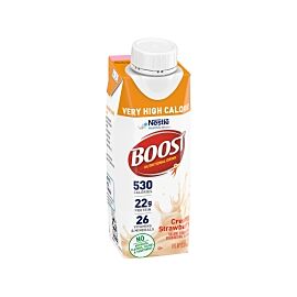 Boost Very High Calorie Strawberry Oral Supplement, 8 oz. Carton