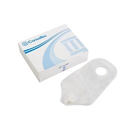 Sur-Fit Natura Two-Piece Drainable Transparent Urostomy Pouch, 10 Inch Length, 1¾ Inch Flange