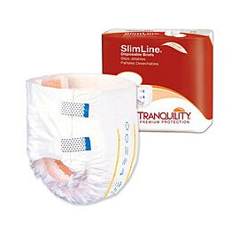 Tranquility Slimline Incontinence Briefs, Heavy Protection - Unisex Adult Diapers, Disposable