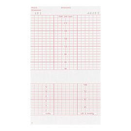 McKesson Fetal Monitoring Paper - Z-Fold, Red Grid, 6 in x 47 ft