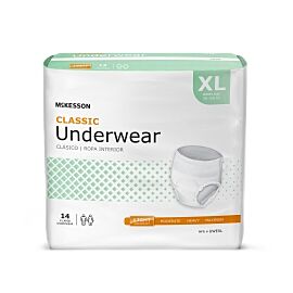 McKesson Classic Light Absorbent Underwear, Extra Large