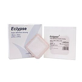 Eclypse Cellulose Super Absorbent Wound Dressing 4 X 4'' Sterile