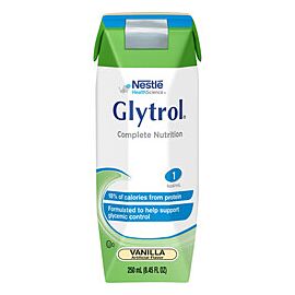 Glytrol Vanilla Tube Feeding Formula 8.45 oz Carton