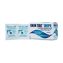 Skin Tac Adhesive Barrier Wipes, 2 in x 2 in Individual Packets