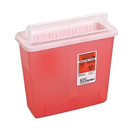 In-Room Multi-purpose Sharps Container, 11 H x 10¾ W x 4¾ D Inch
