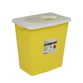 SharpSafety Chemotherapy Waste Container 18¾ H x 18¼ W x 12¾ D Inch