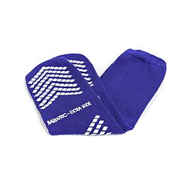 McKesson Bariatric Slipper Socks, Extra Wide - Skid-Resistant Tread Sole