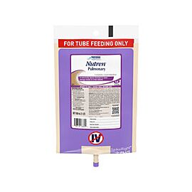 Nutren Pulmonary Unflavored Tube Feeding Formula 33.8 oz Bag