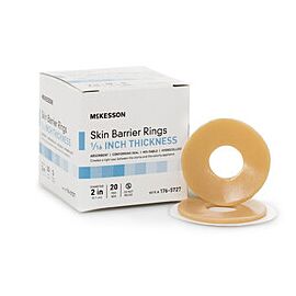 McKesson Round Moldable, Standard Wear Skin Barrier Ring 20 per Box