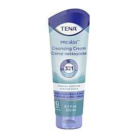 Tena Body Wash Cleansing Cream, Alcohol-Free, White, 3-in-1 Formula, 8.5 oz, Mild Scent