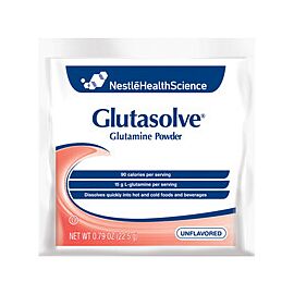 Glutasolve Unflavored Glutamine Powder 22.5 Gram Packet