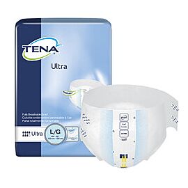 TENA Ultra Disposable Diaper Brief, Moderate, Large