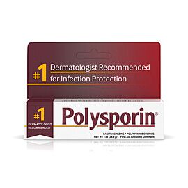 Polysporin Double Antibiotic Ointment, First Aid for Minor Cuts, Burns