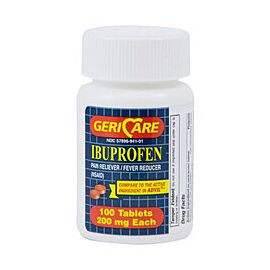 Geri-Care 200mg Ibuprofen Pain Relief Tablet