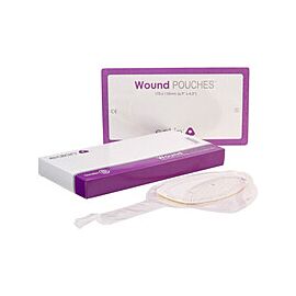 Eakin Fistula and Wound Drainage Pouch, 4 3/10 in x 6 9/10 in
