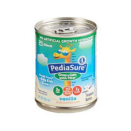 PediaSure Grow & Gain with Fiber Pediatric Oral & Tube Feeding Formula Vanilla 8 oz 24 Ct