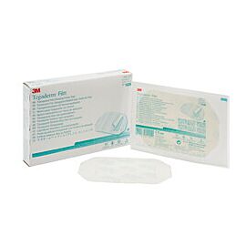 3M Tegaderm Transparent Film Wound Dressing, Sterile Adhesive Bandage