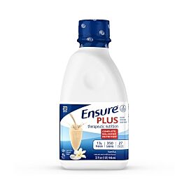 Ensure Plus Vanilla Oral Supplement, 32 oz. Bottle