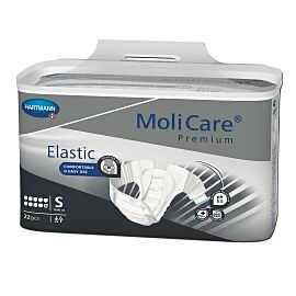 MoliCare Premium Elastic Incontinence Brief, 10D, Small