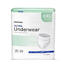 McKesson Ultra Heavy Absorbent Underwear, 2X-Large