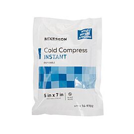 McKesson Instant Cold Compress - Disposable, Standard, 5 in x 7 in