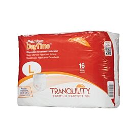 Tranquility Premium DayTime Heavy Protection Absorbent Underwear, Large