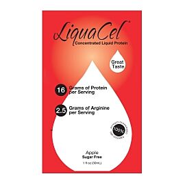 LiquaCel Apple Oral Protein Supplement, 1 oz. Individual Packet