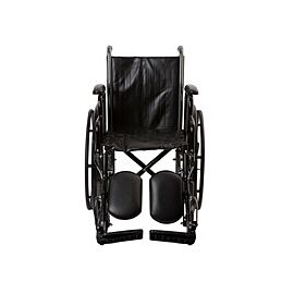 McKesson Wheelchair with Swing-Away Elevating Legrests and Detachable Desk Arms