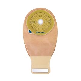 Esteem + One-Piece Drainable Transparent Ostomy Pouch, 12 Inch Length, 9/16 to 1-15/16 Inch Stoma