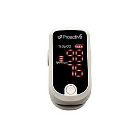 Proactive Medical Products Fingertip Pulse Oximeter, Oxygen Saturation and Heart Rate