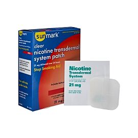 sunmark 21 mg Nicotine Polacrilex Stop Smoking Aid