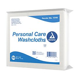 Dynarex Washcloth Wipe Disposable