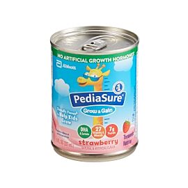 PediaSure Grow & Gain Strawberry Pediatric Oral Supplement, 8 oz. Can
