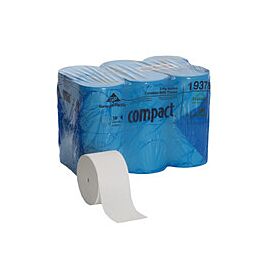 Compact Toilet Paper, 2-Ply, Coreless Roll - 3 4/5 in x 4 1/20 in
