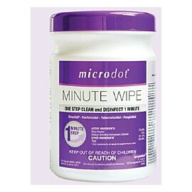 microdot Minute Wipe ,160 Count Canister
