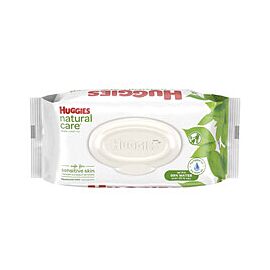 Huggies Natural Care Baby Wipe Soft Pack Unscented 56 per Pack