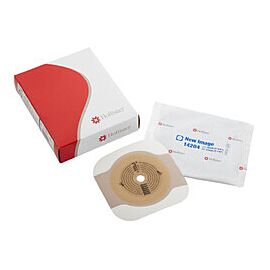 New Image Flextend Ostomy Barrier, 2-Pc - Adhesive Tape, Hydrocolloid, Flat, Floating Flange, Cut to Fit, Standard Wear