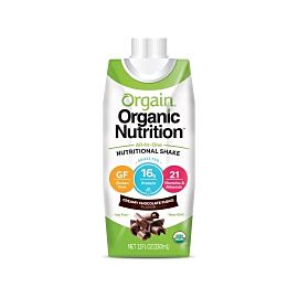 Orgain Organic Chocolate Oral Supplement, 11 oz. Carton