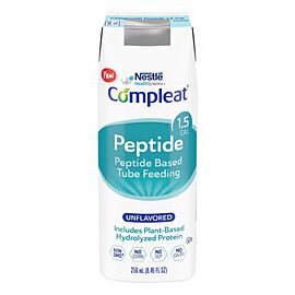 Compleat Peptide 1.5 Cal Unflavored Oral & Tube Feeding Formula 8.45 oz Reclosable Carton