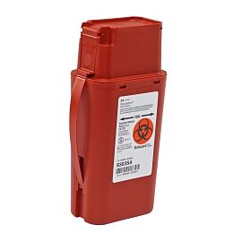 SharpSafety Sharps Transport Container, 8¾ x 2½ x 4½ Inch