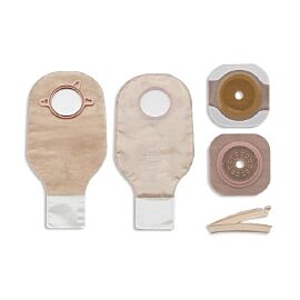 New Image Two-Piece Drainable Clear Ileostomy /Colostomy Kit, 12 Inch Length, 2¼ Inch Flange