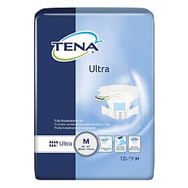 TENA Ultra Disposable Diaper Brief, Moderate, Medium