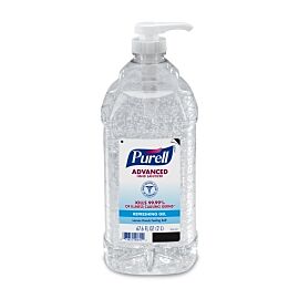 Purell Advanced Hand Sanitizer Gel, 70% Ethyl Alcohol, 2,000 mL Pump Bottle