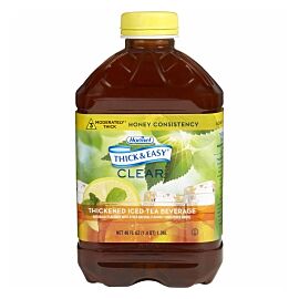 Thick & Easy Clear Honey Consistency Iced Tea Thickened Beverage, 46 oz. Bottle