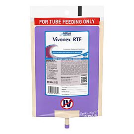 Vivonex RTF Unflavored Complete Elemental Nutrition 33.8 oz Bag