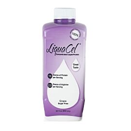 LiquaCel Grape Oral Protein Supplement, 32 oz. Bottle
