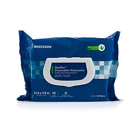 StayDry Personal Wipes with Aloe, Scented - Pre-Moistened, Rinse-Free