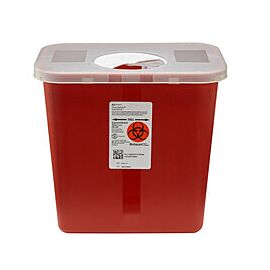 SharpSafety Plastic 2 Gallon Sharps Container 8970 NonSterile 1 Each